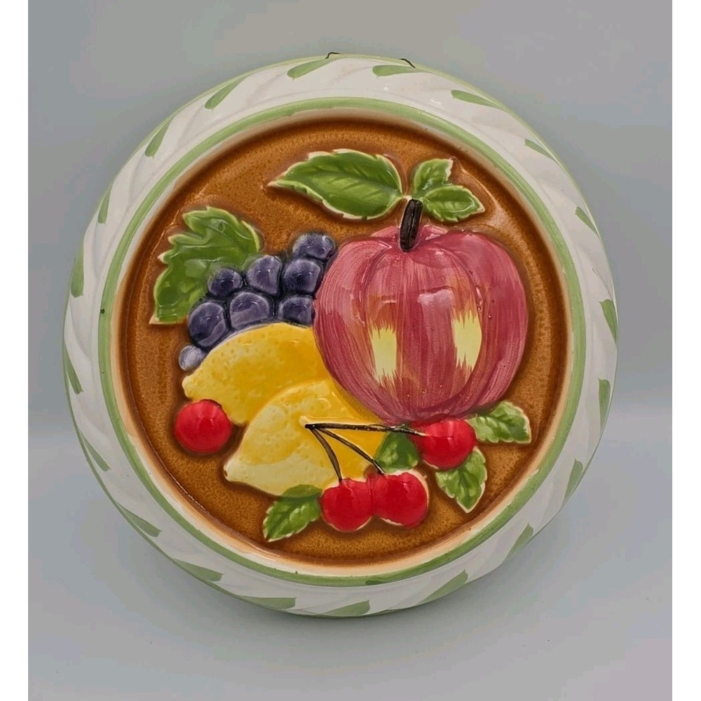 Vintage Towle Gailstyn Sutton Ceramic Bunch Fruits Mold Hand Painted Japan